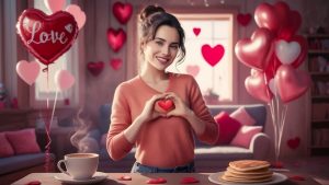 Valentine’s Day with a Chat Line Partner